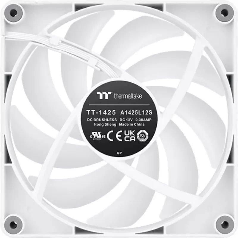 Thermaltake CT140 Reverse ARGB 140 mm biały 2 szt.