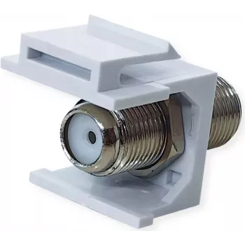 VALUE ROLINE Keystone-Coupling F-Type Tworzywo sztuczne Nickelplatte (25.99.8214)