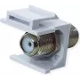 VALUE ROLINE Keystone-Coupling F-Type Tworzywo sztuczne Nickelplatte (25.99.8214)