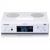 Radio kuchenne podszafkowe Lenco KCR-190WH z PLL FM, DAB+ i Bluetooth, białe