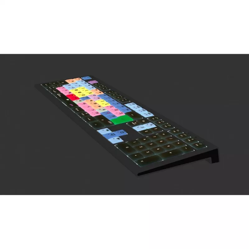 Klawiatura podświetlana Logickeyboard Avid Media Composer ASTRA 2 Mac francuska (LKB-MCOM4-A2M-FR)