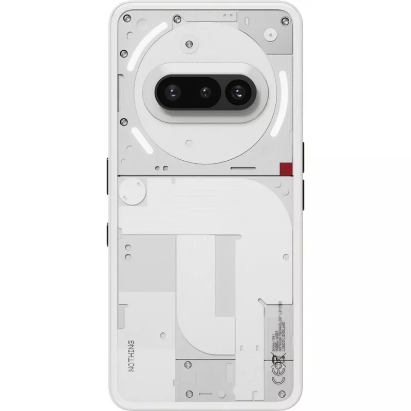 Nothing Phone (3a) 17,2 cm (6,77 inch) Dual SIM Android 15 5G USB Type-C 12 GB 256 GB 5000 mAh Biały