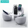 Power bank usams PB80 PD20W 10000mAh — przenośna ładowarka, czarna