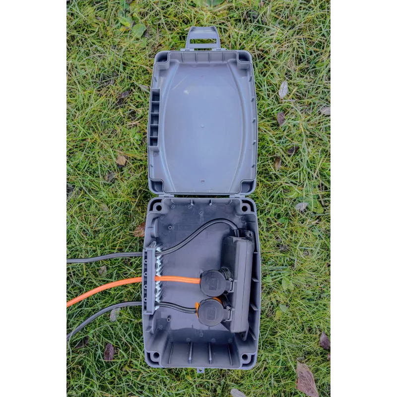 Skrzynka elektryczna Brennenstuhl 1160530 Szary Szerokość 230 mm Głębokość 340 mm Wysokość 1250 mm