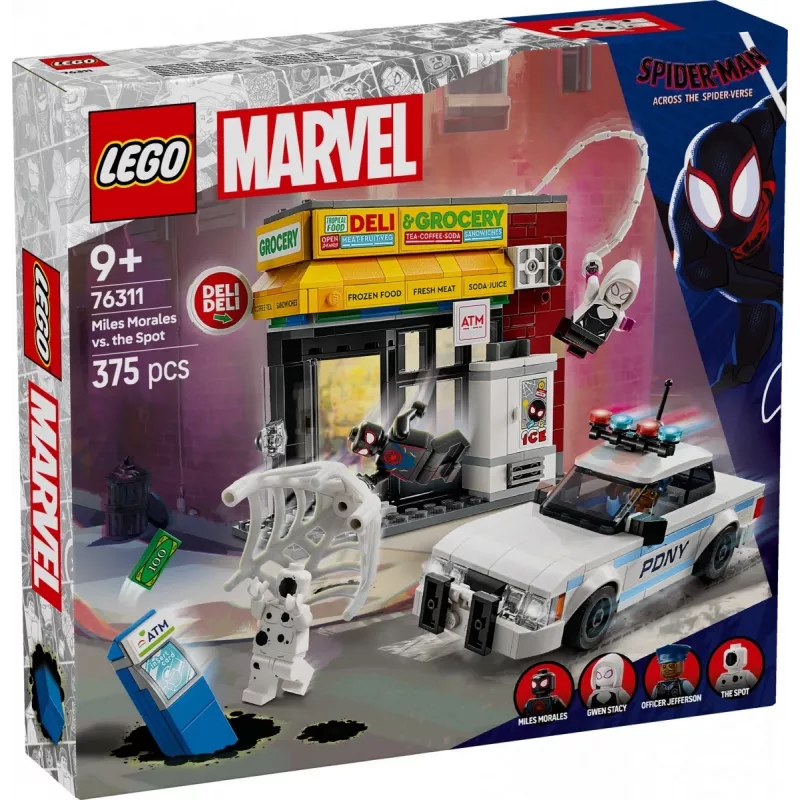 LEGO MARVEL 76311 Miles Morales kontra The Spot