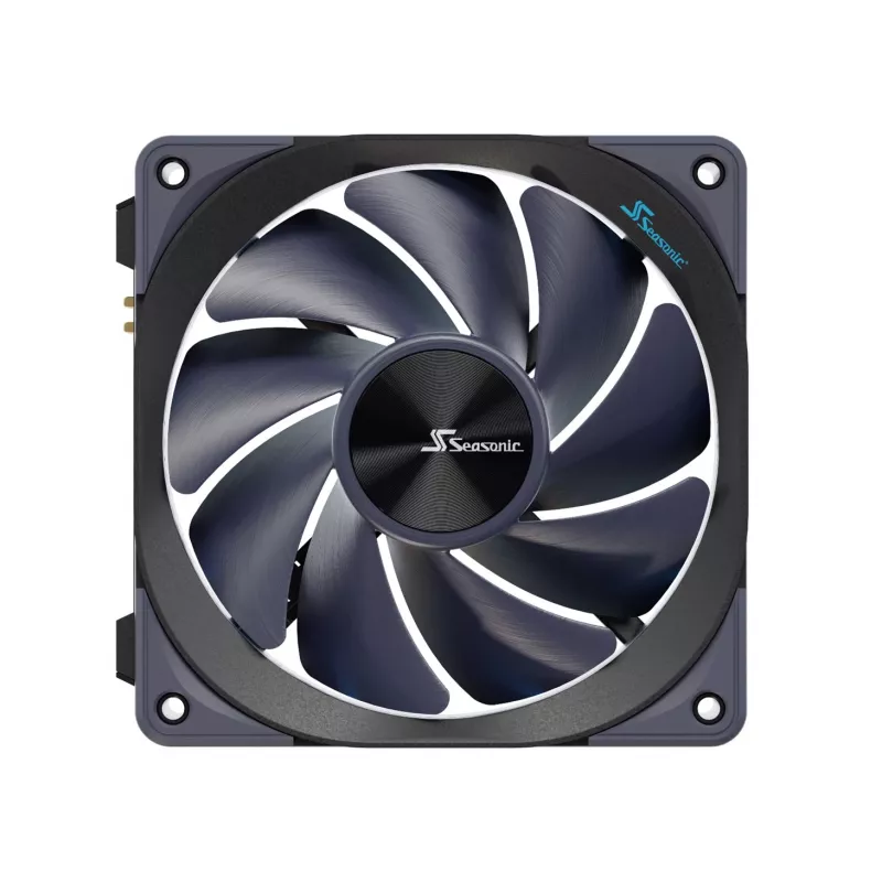 Zestaw wentylatorów Seasonic MagFlow 1-Fan Kit do obudowy komputera 12 cm Czarny 1 szt.