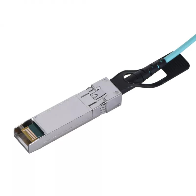 Kabel światłowodowy/AOC UBIQUITI UACC-AOC-SFP10-5M SFP+ do SFP+, 10 Gbit/s, 5 m, 850 nm, płaszcz PVC, akwamaryna