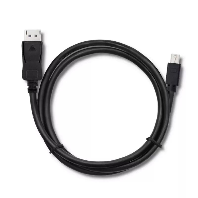 Kabel DisplayPort Qoltec 50434 1.8 m Mini DisplayPort Czarny