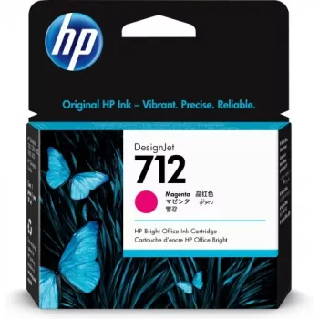 HP 712 (3ED68A) Kartridż z tuszem, magenta (SPEC)