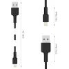 Kabel Lightning AUKEY CB-AL05 1m Czarny