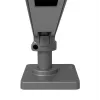 Ergotron LX Pro - Zestaw montażowy (podwójne ramię) - do 2 monitorów LCD - montaż na płycie perforowanej - aluminium - ciemnoszary - rozmiar ekranu: do 61 cm (do 24 cali)