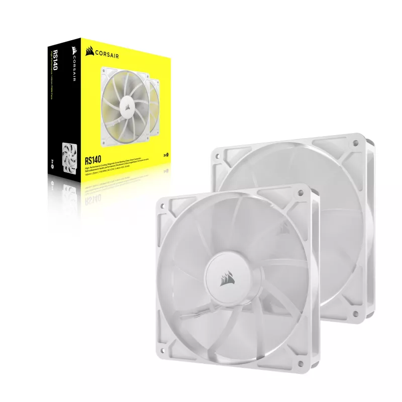 Wentylator Corsair RS140 14 cm Biały 330-1700 RPM