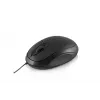 Mysz Logic Lm-11 - Optyczna - Przewodowa - USB - Czarna