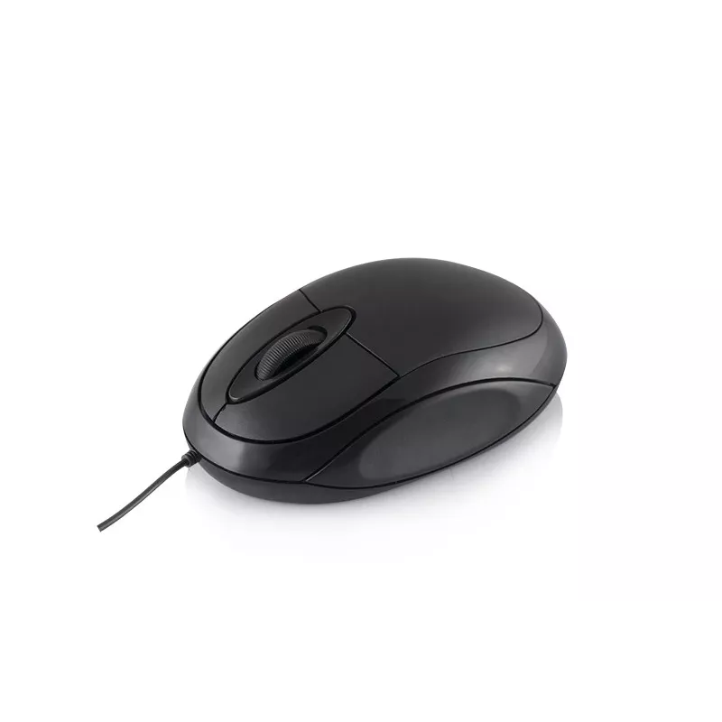Mysz Logic Lm-11 - Optyczna - Przewodowa - USB - Czarna