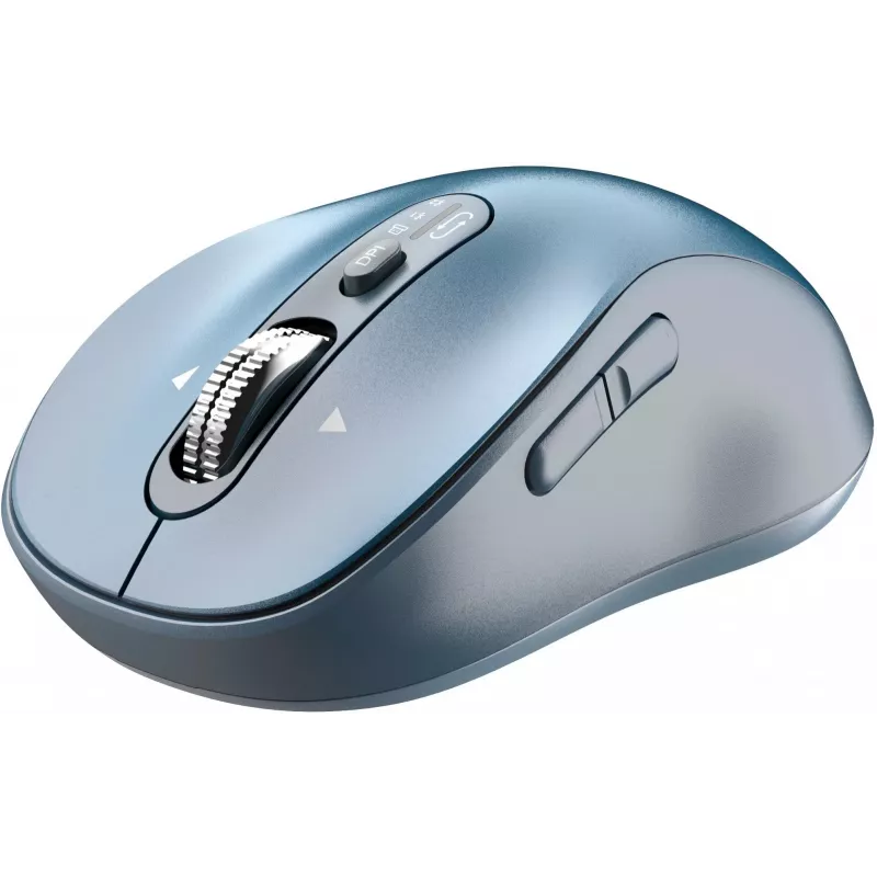Mysz bezprzewodowa YENKEE YMS2010BE ergonomiczna dual-mode, 2.4 GHz USB + Bluetooth 5.1, 4-poziomowe DPI 1000–3200, 6 przycisków