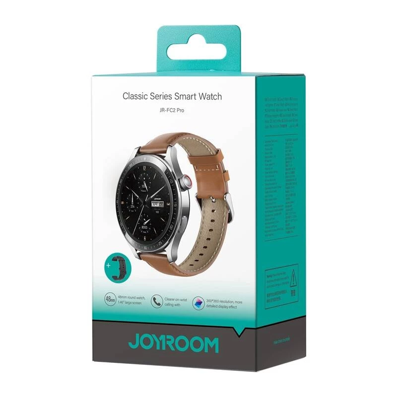 Smartwatch Joyroom JR-FC2 Pro srebrny