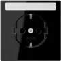 JUNG LS 1520 NA SW gniazdo typu F czarne (LS1520NASW)