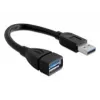 Kabel USB DeLOCK 82776 0,15 m Czarny