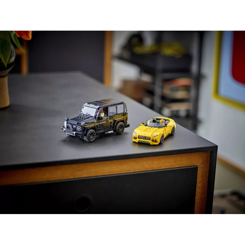 LEGO Speed Champions Mercedes-AMG G 63 i Mercedes-AMG SL 63 76924, Wielokolorowy