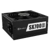 SilverStone SFX Series SX700-LPT - V1.1 - Zasilacz (wewnętrzny) - ATX12V 2.4/ EPS12V / SFX-L - 80 PLUS Platinum - AC 120/230 V - 700 Watt - aktywny PFC - Czarny