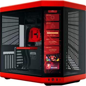HYTE Y70 Touch Infinite Midi Tower czarny, Cherry colour