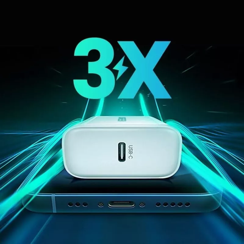 Ugreen USB Power Delivery 3.0 Quick Charge 4.0+ 20W 3A ładowarka sieciowa (biała)