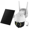 Kamera IP Foscam B4 Dome 4 MP (2560×1440), Wi‑Fi 2,4 GHz, IP65, Solar + Bateria 5000 mAh, obrót 355°, pochylenie 90°