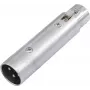 Adapter XLR Omnitronic 3-pinowy męski na 5-pinowy żeński, model 30226575