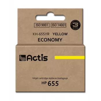 Actis KH-655YR tusz (zamiennik HP 655 CZ112AE; Standard; 12 ml; żółty)