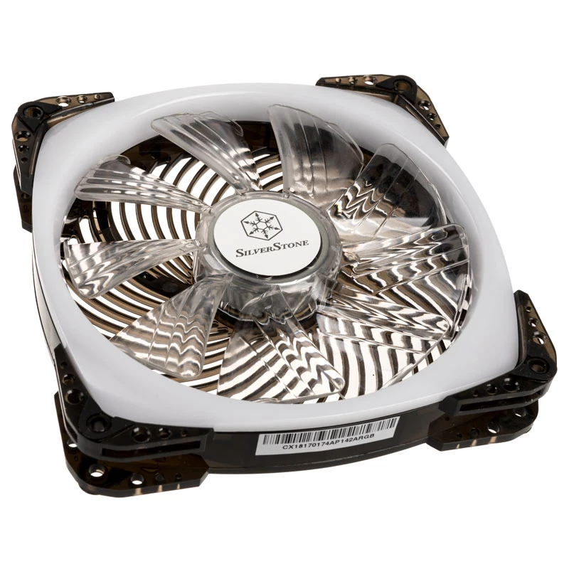 SilverStone SST-AP124-ARGB 120mm ARGB Wentylator do obudowy - Czarny