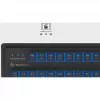 Przewodowa mechaniczna klawiatura pełnowymiarowa KeySonic KSK-8202ELU-T (DE) — USB, układ niemiecki, czarna