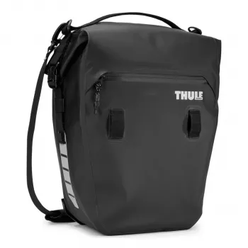 Torba rowerowa Thule 5406 Shield commuter pannier 22L czarna