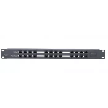 Extralink PoE Injector 12 Port 12x 100Mb/s RJ45, Rackmount