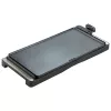 Grill kontaktowy Jata JEGR1245 — 2200 W, sterowanie obrotowe, prostokątny 655×255 mm, czarny/srebrny