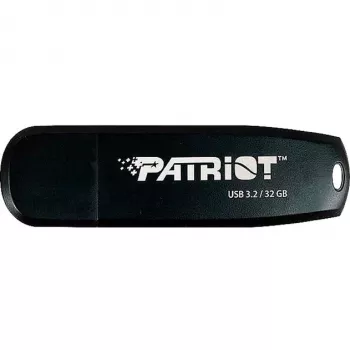 Pamięć USB PATRIOT 32 GB USB typu A 3.2 Gen 1 czarna, 80 MB/s, brelok na klucze