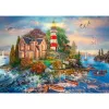 Latarnia morska na skale, puzzle 500 elementów