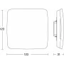 Czujnik obecności Steinel True Presence KNX Multisensor UP 056353 — sufitowy podtynkowy, kompatybilny z KNX