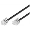 Kabel telefoniczny Microconnect MPK182 RJ-11 RJ-11 2m Czarny