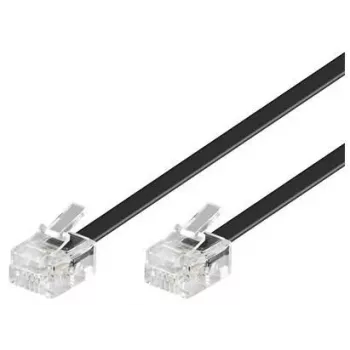 Kabel telefoniczny Microconnect MPK182 RJ-11 RJ-11 2m Czarny