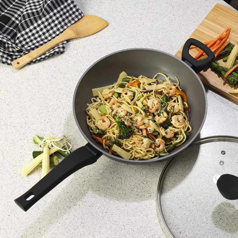 Wok Russell Hobbs RH01709EU 28 cm Pearlised, patelnia z powłoką nieprzywierającą