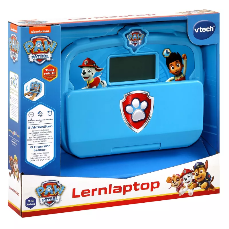 PAW Patrol Lernlaptop, Lerncomputer Niebieski