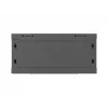 Wall-mount 19 inch rack cabinet LANBERG 4U 600x450 mm Czarny with metal door