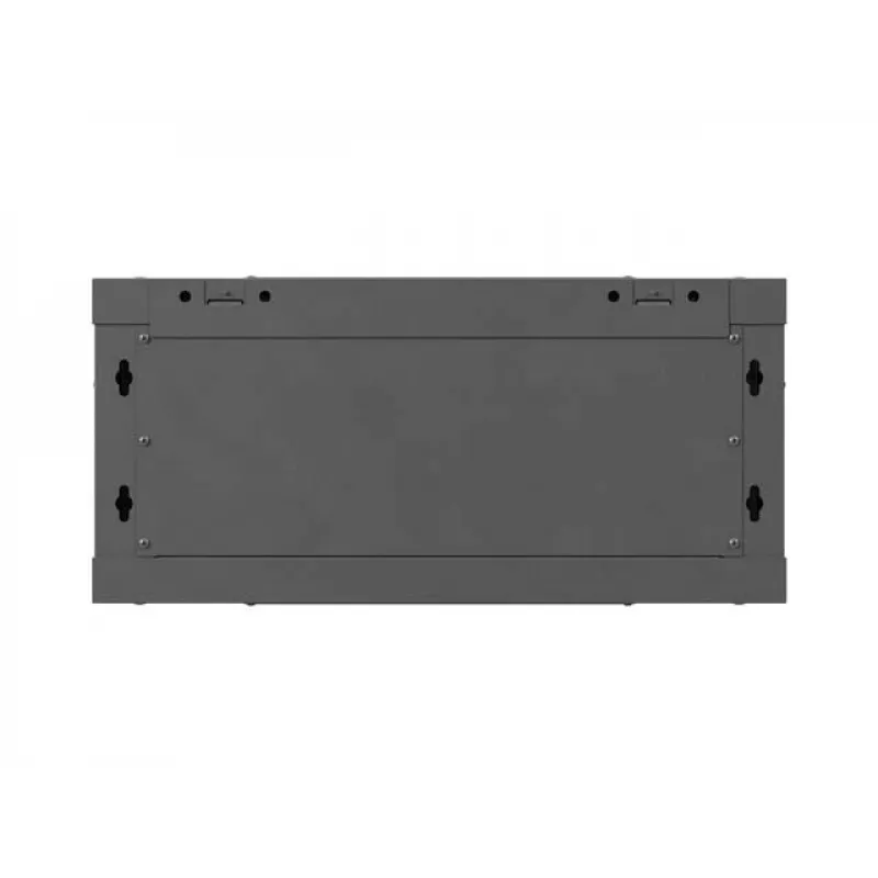 Wall-mount 19 inch rack cabinet LANBERG 4U 600x450 mm Czarny with metal door