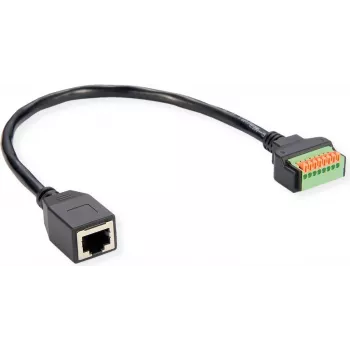 ROLINE kabel-Adapter RJ45 BU - Push- Terminal Block - Adapter - Sieć (12.02.1172)
