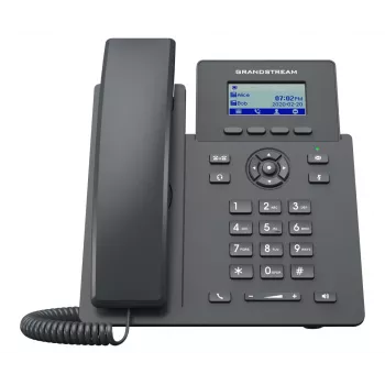 Grandstream Networks GRP2601P Telefon IP Czarny 2 linie LCD
