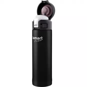 Kubek termiczny LAMART LT4045 400 ml stal nierdzewna próżniowo izolowany kubek podróżny, Ø 6,4 cm