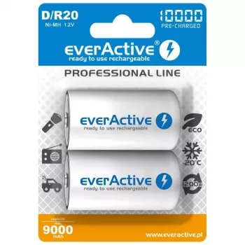 Akumulator everActive EVHRL20-10000 D NiMH 1.2 V 2 szt.