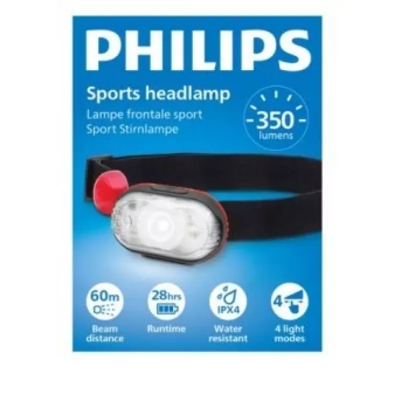Lampa czołowa Philips Headlight LED 350 lm 3x AAA
