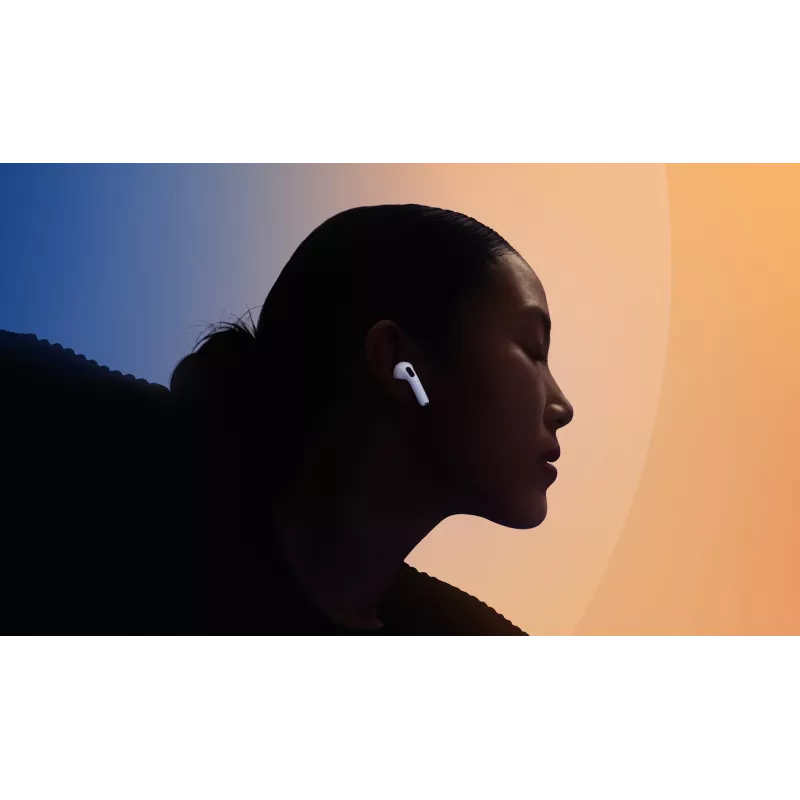 Apple AirPods 4 Headset Wireless In-ear Calls/Music/Sport/Everyday Bluetooth biały