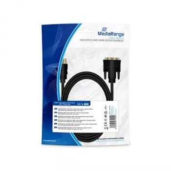 Kabel połączeniowy HDMI na DVI MediaRange MRCS185 2m czarny